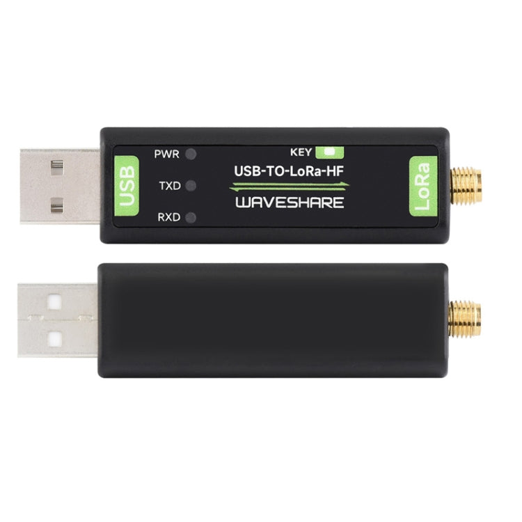 2pcs Waveshare  24515 USB To LoRa Data Transfer Module Based On SX1262 HF Version Using TCXO Crystal Oscillator - Transmitters & Receivers Module by WAVESHARE | Online Shopping South Africa | PMC Jewellery