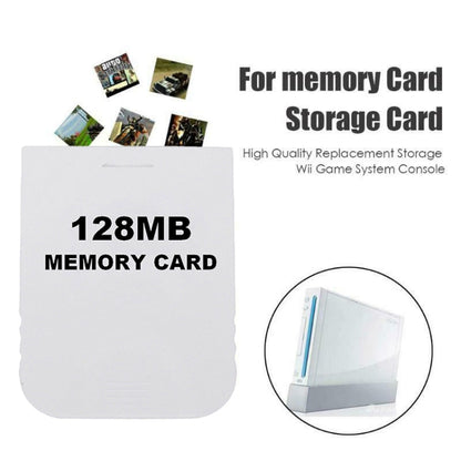 128MB Game Memory Card For Nintendo Wii/Ngc - Wii Spare Parts by PMC Jewellery | Online Shopping South Africa | PMC Jewellery | Buy Now Pay Later Mobicred