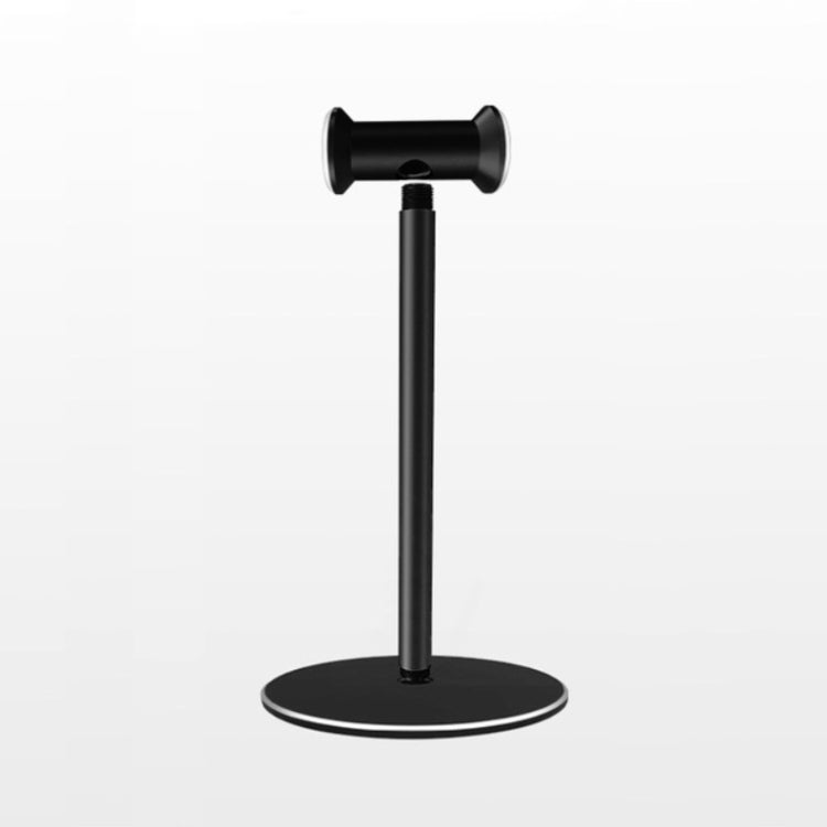 Head-mounted Metal Earphone Holder Internet Cafe Desktop Display Stand(Black) - Headset Stand by PMC Jewellery | Online Shopping South Africa | PMC Jewellery | Buy Now Pay Later Mobicred