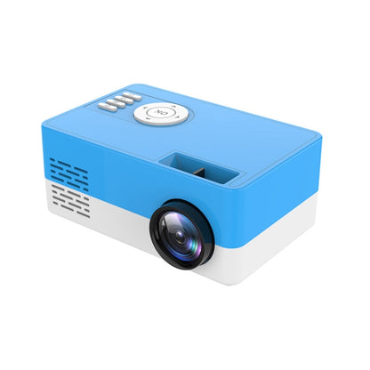 S261/J16 Home Mini HD 1080P Portable LED Projector, Support TF Card / AV / U Disk, Plug Specification:EU Plug(Blue White) - Mini Projector by PMC Jewellery | Online Shopping South Africa | PMC Jewellery | Buy Now Pay Later Mobicred