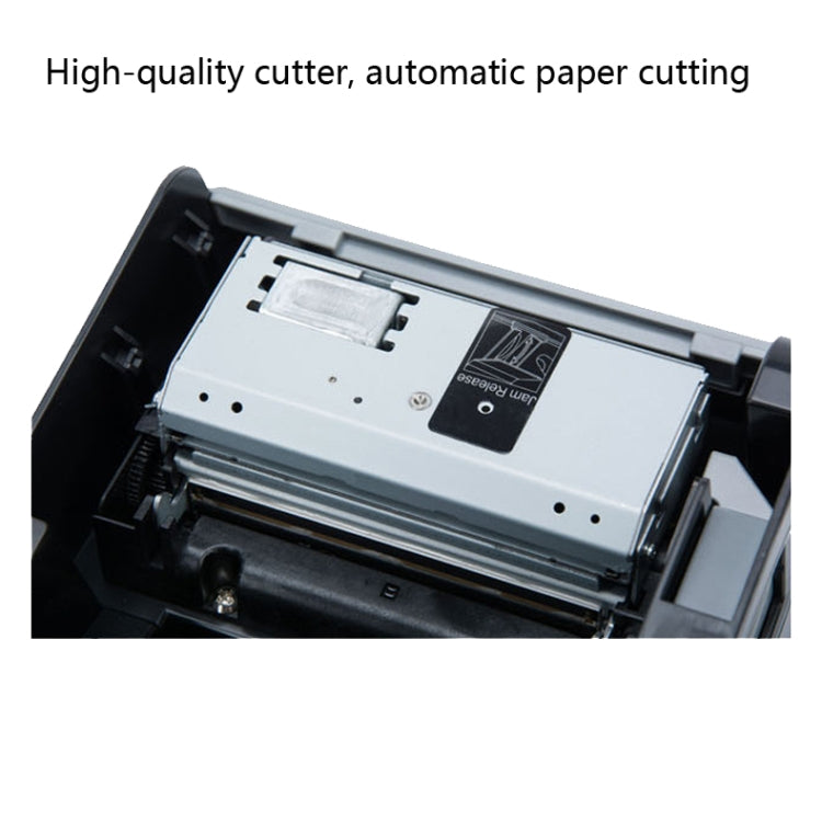 Xprinter XP-N160II Thermal Ticket Printing Machine Bluetooth Receipt Printer, Style:EU Plug(Gray) - free shipping - PMC Jewellery - Order now!