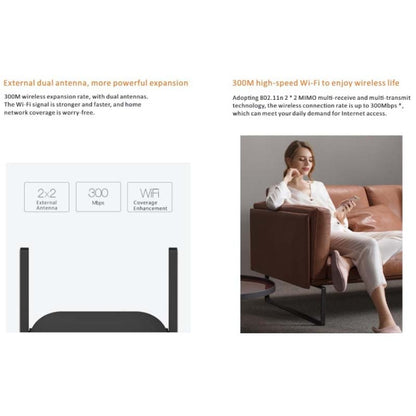 PIX-LINK WR22 300Mbps Wifi Wireless Signal Amplification Enhancement Extender, Plug Type:US Plug(White) - Wireless Routers by PIX-LINK | Online Shopping South Africa | PMC Jewellery | Buy Now Pay Later Mobicred