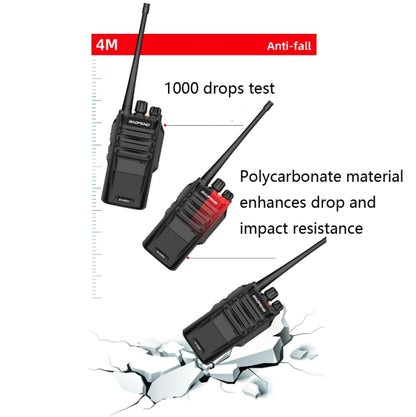 Baofeng BF-S56MAX High-power Waterproof Handheld Communication Device Walkie-talkie, Plug Specifications:EU Plug - Handheld Walkie Talkie by Baofeng | Online Shopping South Africa | PMC Jewellery | Buy Now Pay Later Mobicred