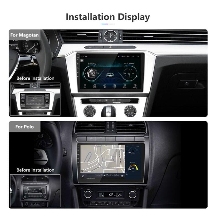 Universal Machine Android Smart Navigation Car Navigation DVD Reversing Video Integrated Machine, Size:10inch 1+16G, Specification:Standard+4 Lights Camera - Car DVD by PMC TechLife | Online Shopping South Africa | PMC TechLife | Buy Now Pay Later Mobicred
