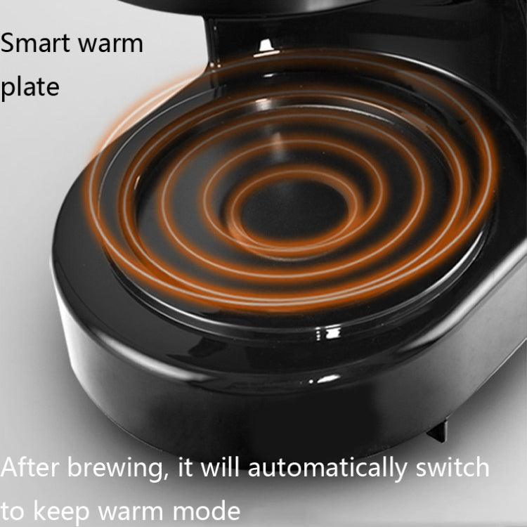 Homezest Household Small Coffee Maker Automatic Mini Drip Coffee Machine, Style:EU Plug(Black) - free shipping - PMC TechLife - Order now!