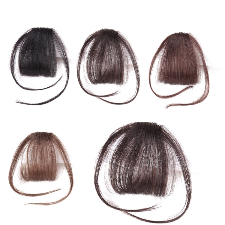 Fake Bangs Clip Hairpiece Synthetic Bangs Hair(Brown) - free shipping - PMC TechLife - Order now!