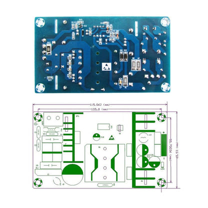 AC-DC Power Supply Module AC 100-240V to DC 24V max 9A 150w AC DC Switching Power Supply Board 24V adapter, Plug Type:Universal - AC Adapers by PMC Jewellery | Online Shopping South Africa | PMC Jewellery