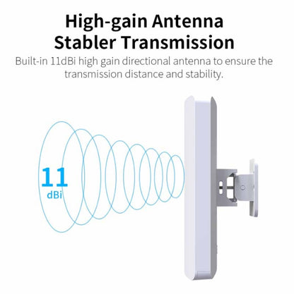 COMFAST CF-E120A 5.8G Outdoor Wireless High-Power Monitoring CPE Bridge, Specification:US Plug - Network Hardware by COMFAST | Online Shopping South Africa | PMC Jewellery | Buy Now Pay Later Mobicred