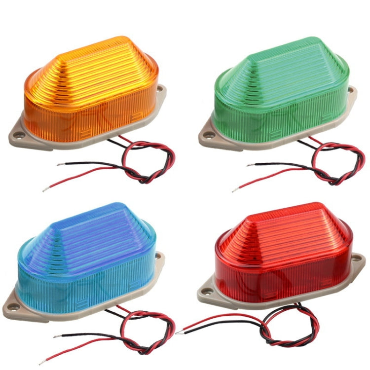 DC12V Led Mini Strobe Signal Warning Light Silent Warning Light(Green) - Warning Lights by PMC TechLife | Online Shopping South Africa | PMC TechLife | Buy Now Pay Later Mobicred