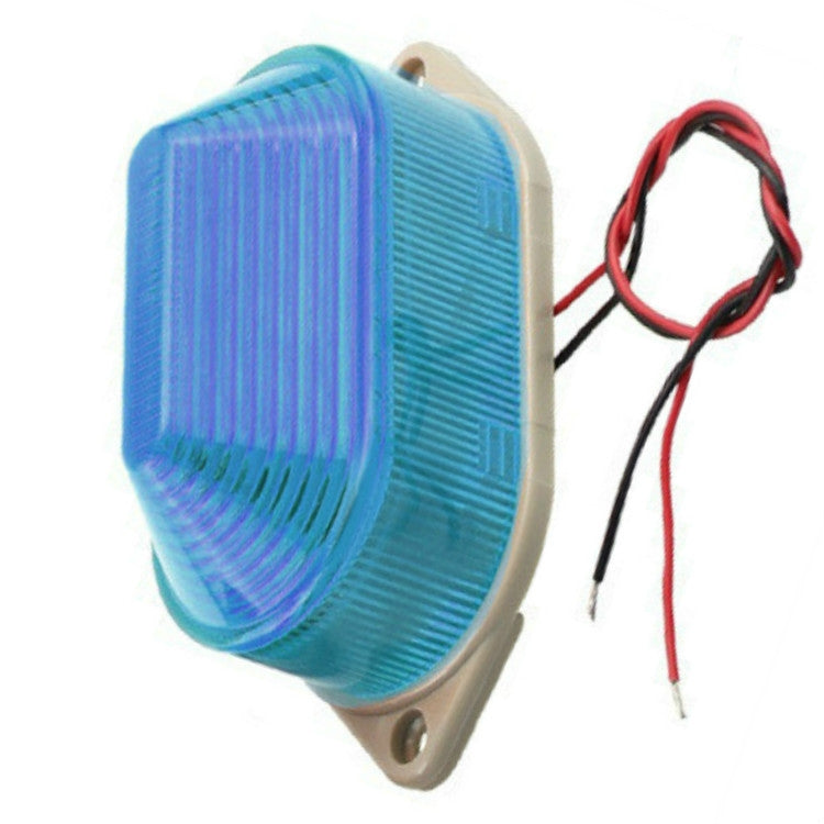 DC12V Led Mini Strobe Signal Warning Light Silent Warning Light(Blue) - Warning Lights by PMC TechLife | Online Shopping South Africa | PMC TechLife | Buy Now Pay Later Mobicred