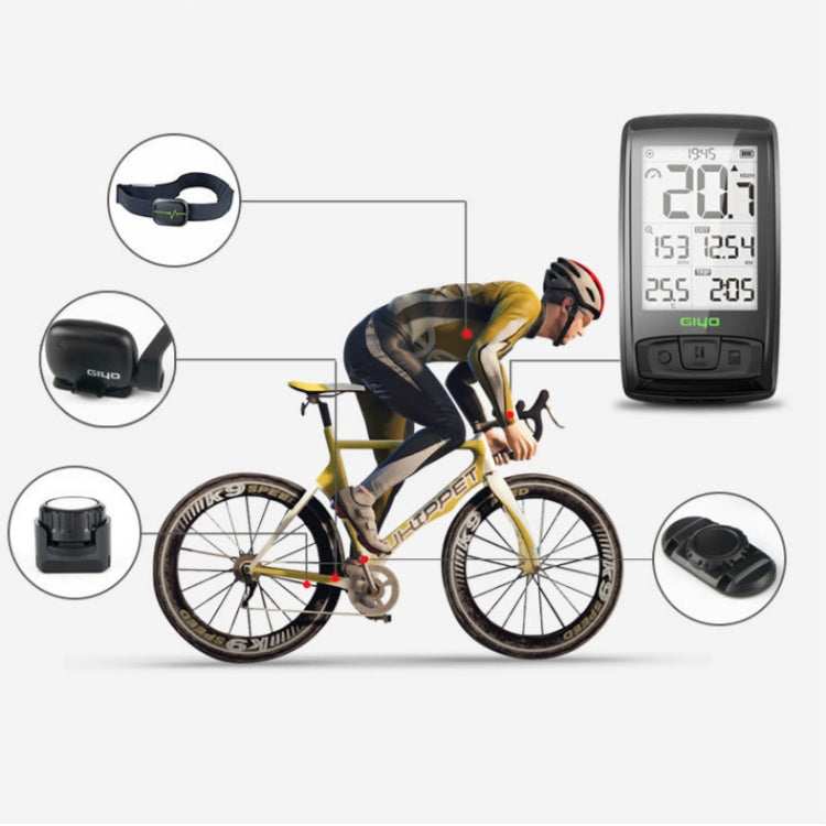 GIYO M4 Bicycle Computer Bluetooth Wireless Road Bike Speedometer Odometer - free shipping - PMc TechLife - Order now!