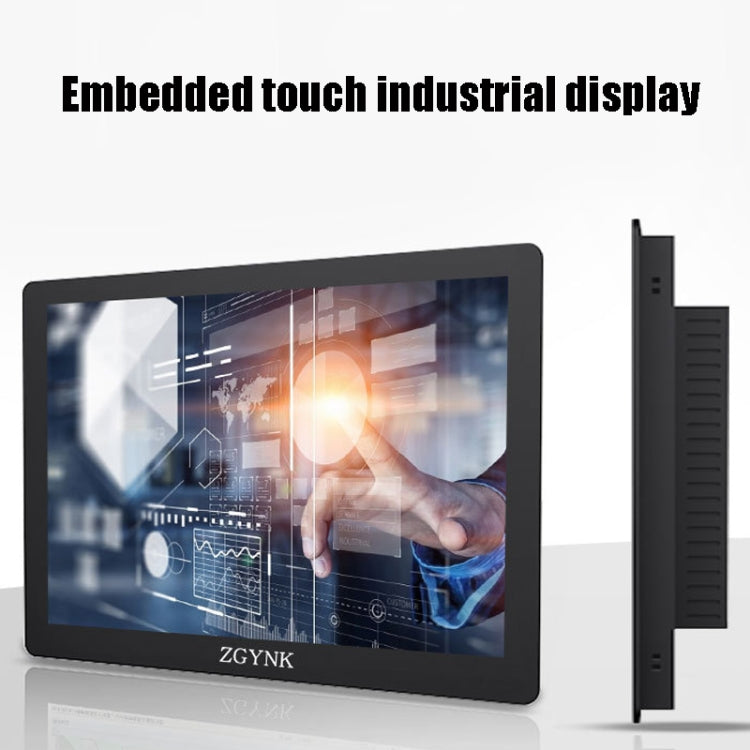 ZGYNK KQ101 HD Embedded Display Industrial Screen, Size: 10 inch, Style:Embedded - free shipping - PMC Jewellery - Order now!
