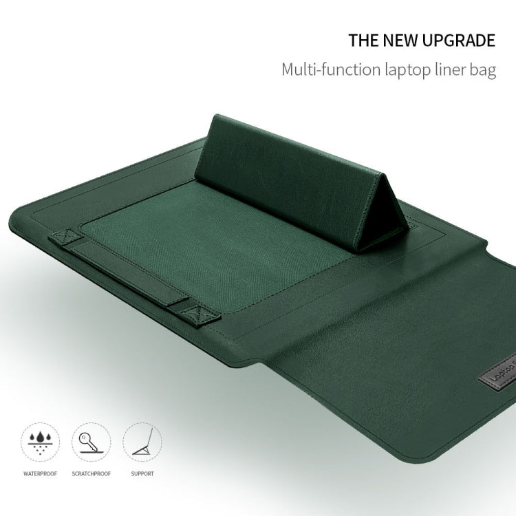 A2 4 in 1 Computer Bracket Liner Bag Storage Bag, Size:13/14 inch(Green) - 14.1 inch by PMC Jewellery | Online Shopping South Africa | PMC Jewellery | Buy Now Pay Later Mobicred