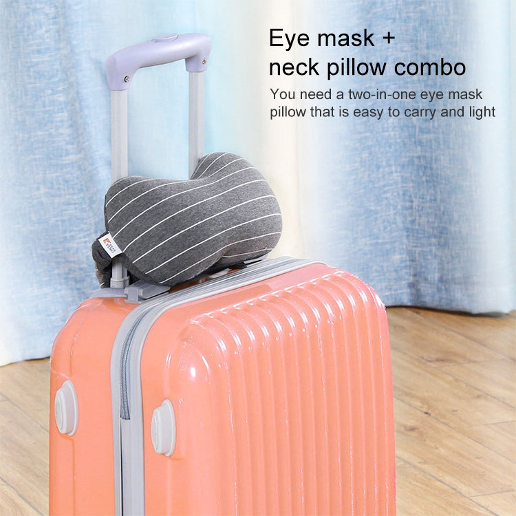 Business Travel Portable Pillow Eye Protection(Light Grey) - Cushions & Pillows by PMC TechLife | Online Shopping South Africa | PMC TechLife | Buy Now Pay Later Mobicred