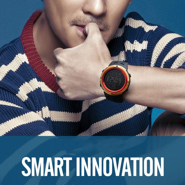SKMEI 1250 Men Outdoor Waterproof Sports Digital Watch Multi-Function Watch(Black) - free shipping - PMC TechLife - Order now!