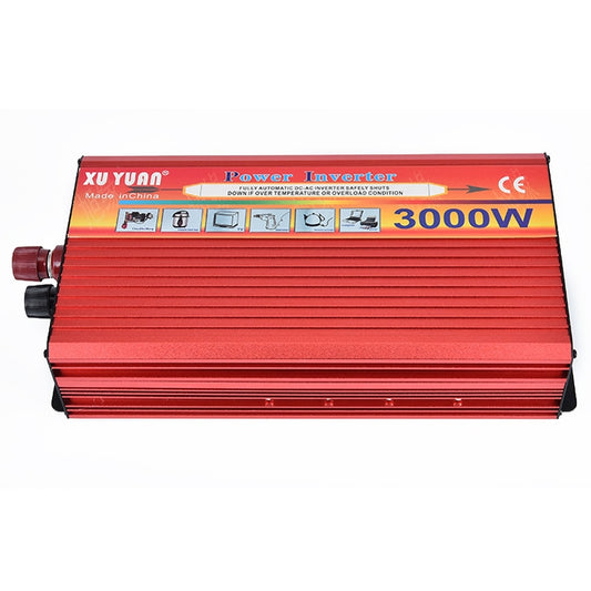 XUYUAN 3000W Car Inverter Car Home Power Converter, Specification: 12V to 110V -  by XUYUAN | Online Shopping South Africa | PMC Jewellery | Buy Now Pay Later Mobicred