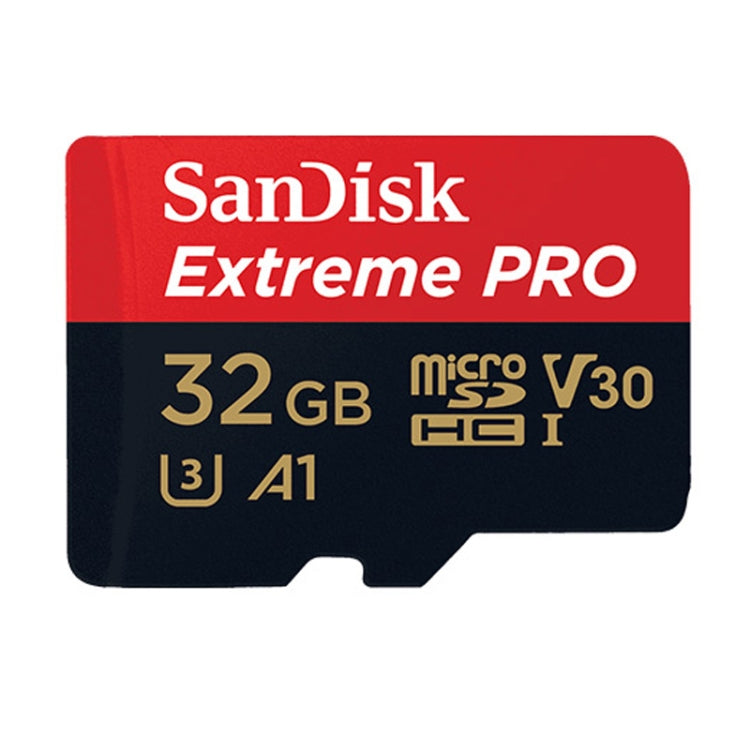 SanDisk U3 High-Speed Micro SD Card  TF Card Memory Card for GoPro Sports Camera, Drone, Monitoring 32GB(A1), Colour: Black Card - Micro SD Card by SanDisk | Online Shopping South Africa | PMC Jewellery | Buy Now Pay Later Mobicred