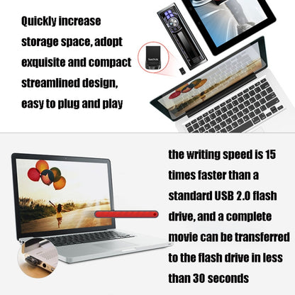 SanDisk CZ430 USB 3.1 Mini Computer Car U Disk, Capacity: 128GB - USB Flash Drives by SanDisk | Online Shopping South Africa | PMC Jewellery | Buy Now Pay Later Mobicred