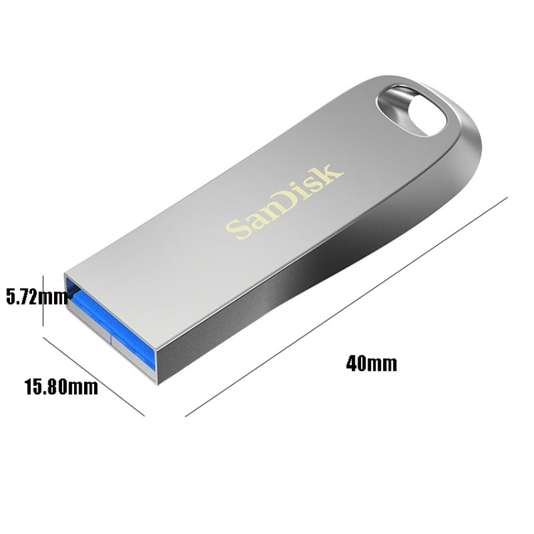 SanDisk CZ74 High Speed Metal Flash Disk USB 3.1 Car U Disk, Capacity: 128GB - USB Flash Drives by SanDisk | Online Shopping South Africa | PMC Jewellery | Buy Now Pay Later Mobicred