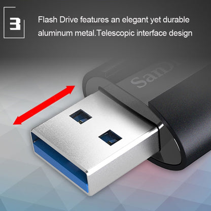 SanDisk CZ880 High Speed Metal USB 3.1 Business Encrypted Solid State Flash Drive U Disk, Capacity: 256GB - USB Flash Drives by SanDisk | Online Shopping South Africa | PMC Jewellery | Buy Now Pay Later Mobicred