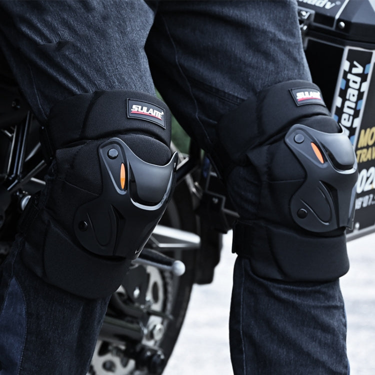 SULAITE Motorcycle Riding Equipment Protective Gear Off-Road Riding Anti-Fall Protector, Specification: Knee Pads - Protective Gear by SULAITE | Online Shopping South Africa | PMC Jewellery | Buy Now Pay Later Mobicred