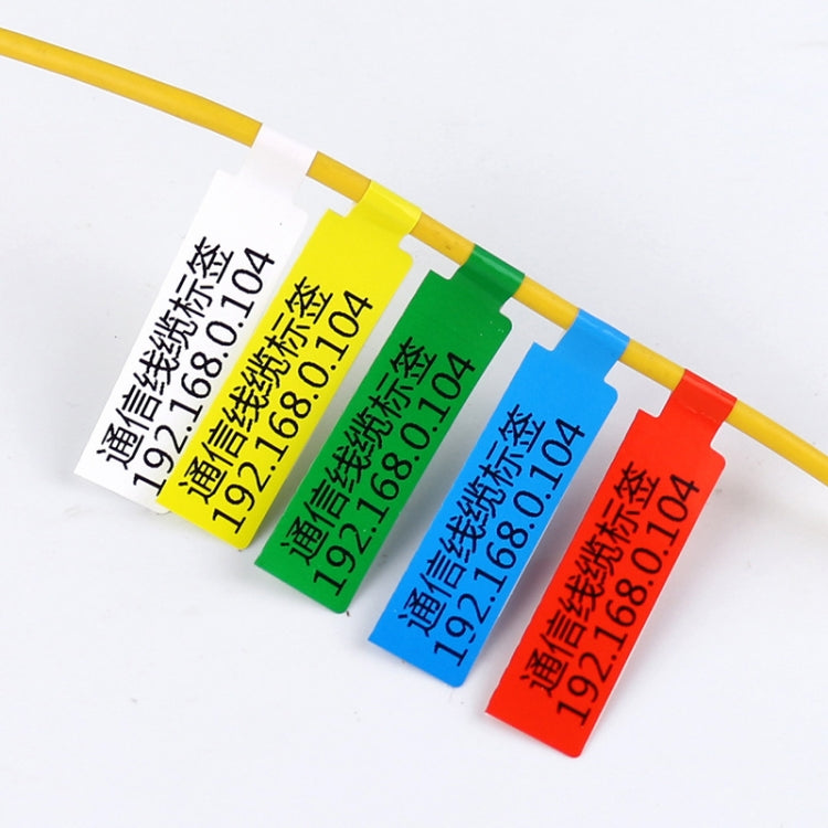 Printing Paper Cable Label For NIIMBOT B50 Labeling Machine(03F-Yellow) - Printer Accessories by NIIMBOT | Online Shopping South Africa | PMC Jewellery | Buy Now Pay Later Mobicred