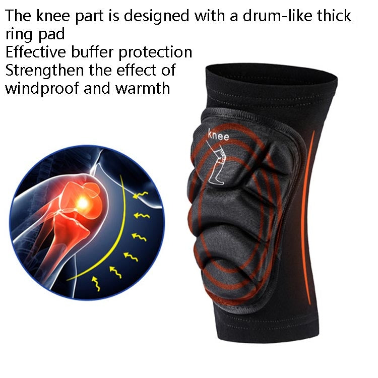 SULAITE GT--314 Cross Country Riding Ski Skating Roller Skating Knee Pads Outdoor Sports Protective Gear, Specification: L - free shipping - PMC Jewellery - Order now!