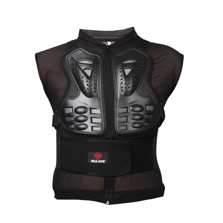 SULAITE GT-032 Motorcycle Racing Sleeveless Riding Protective Clothing, Specification: M(Black) - free shipping - PMC TechLife - Order now!