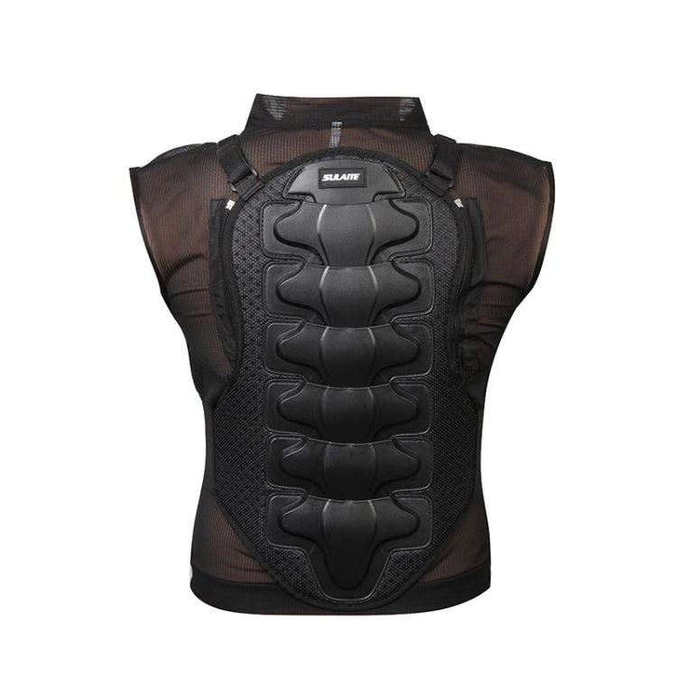 SULAITE GT-032 Motorcycle Racing Sleeveless Riding Protective Clothing, Specification: M(Black) - free shipping - PMC TechLife - Order now!