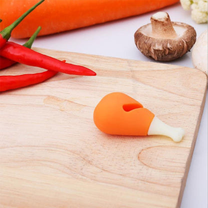 Chicken Leg Shaped Pot Lid Anti-Overflow Device Silicone Pot Lid Elevated Anti-Overflow Gadget - Gadgets by PMC Jewellery | Online Shopping South Africa | PMC Jewellery | Buy Now Pay Later Mobicred