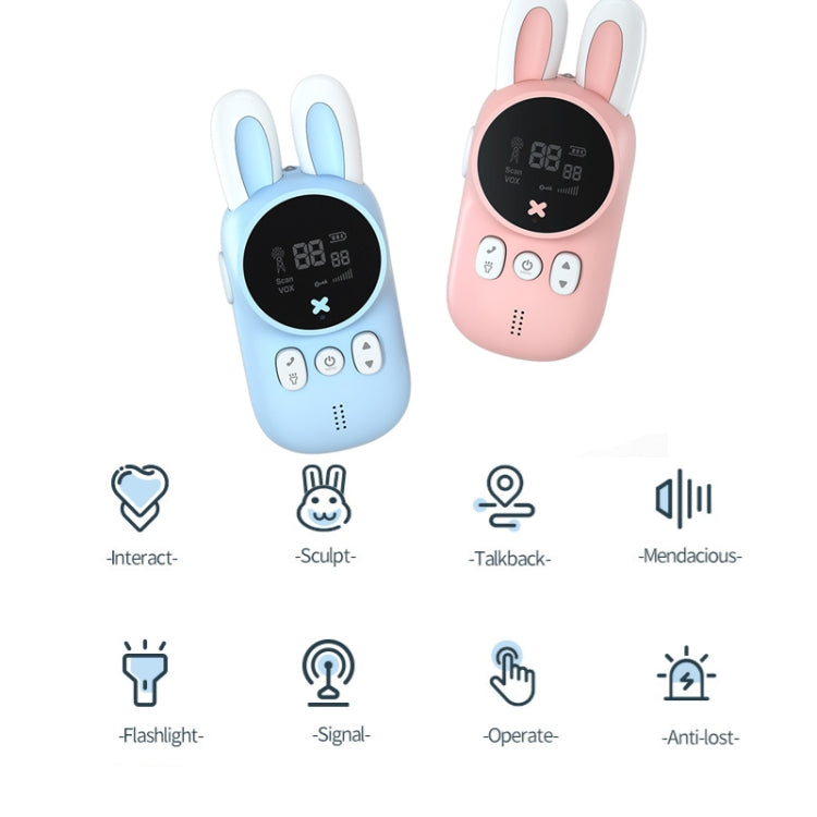 Children Voice Transmission Intercom Handheld Wireless Communication 3 Kilometers Parent-Child Educational Interactive Toy( Blue) - Children by PMC Jewellery | Online Shopping South Africa | PMC Jewellery | Buy Now Pay Later Mobicred