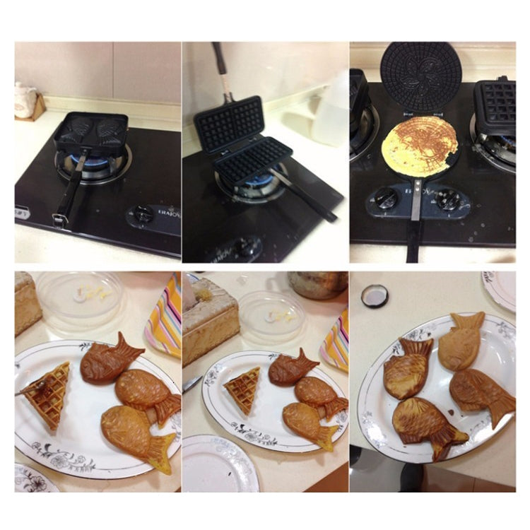 Fish-Shaped Bakeware Waffle Pan Baking Sea Bream Cake Mold Home Tools - free shipping - PMC TechLife - Order now!
