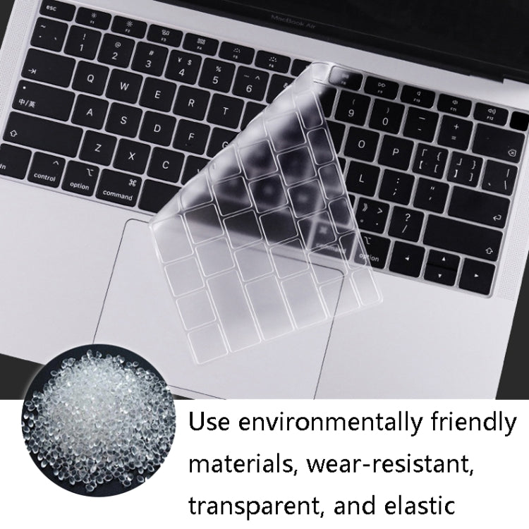 JRC 0.13mm Transparent TPU Laptop Keyboard Protective Film For MacBook Pro 13.3 inch A1706 & A1989 & A2159 (with Touch Bar) - free shipping - PMC Jewellery - Order now!