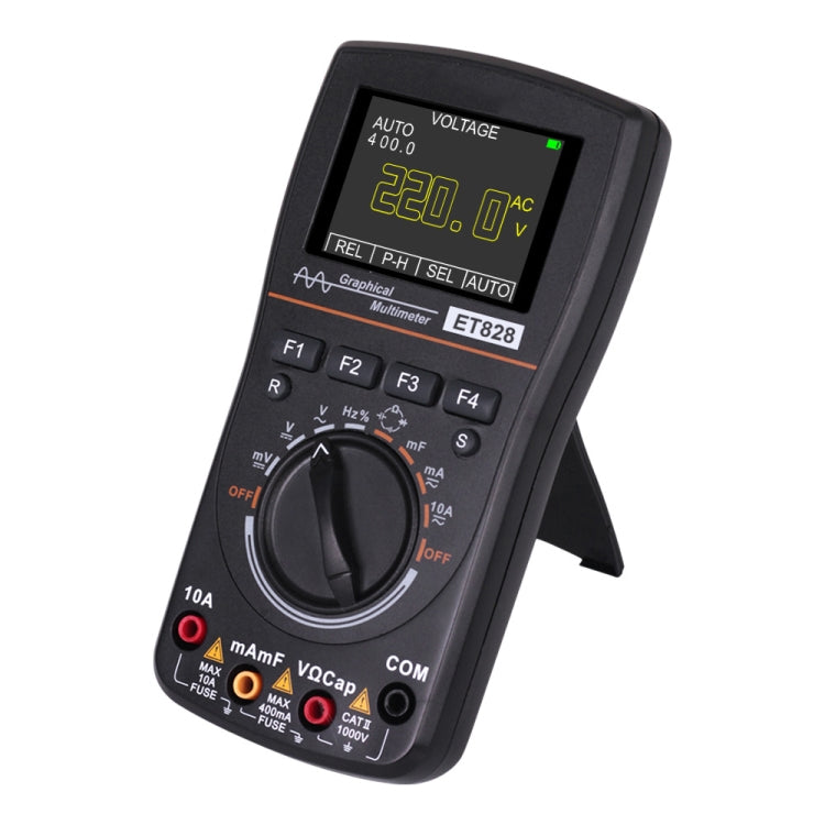 ET828 2 In 1 2 In 1 Oscilloscope Multimeter 2.4 Inch Color Screen Meter Digital Resistance Frequency Tester 1MHz 2.5Msps Meter - Digital Multimeter by PMC Jewellery | Online Shopping South Africa | PMC Jewellery | Buy Now Pay Later Mobicred