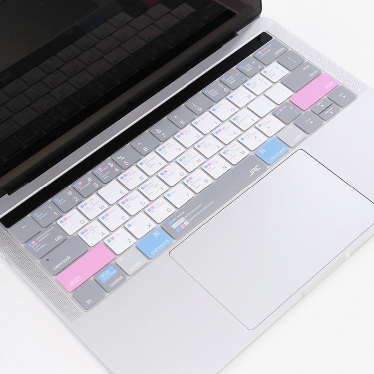 JRC English Version Colored Silicone Laptop Keyboard Protective Film For MacBook Pro Retina 13.3 inch A1425 & A1502(Soothing Color) - Keyboard Protector by JRC | Online Shopping South Africa | PMC Jewellery | Buy Now Pay Later Mobicred