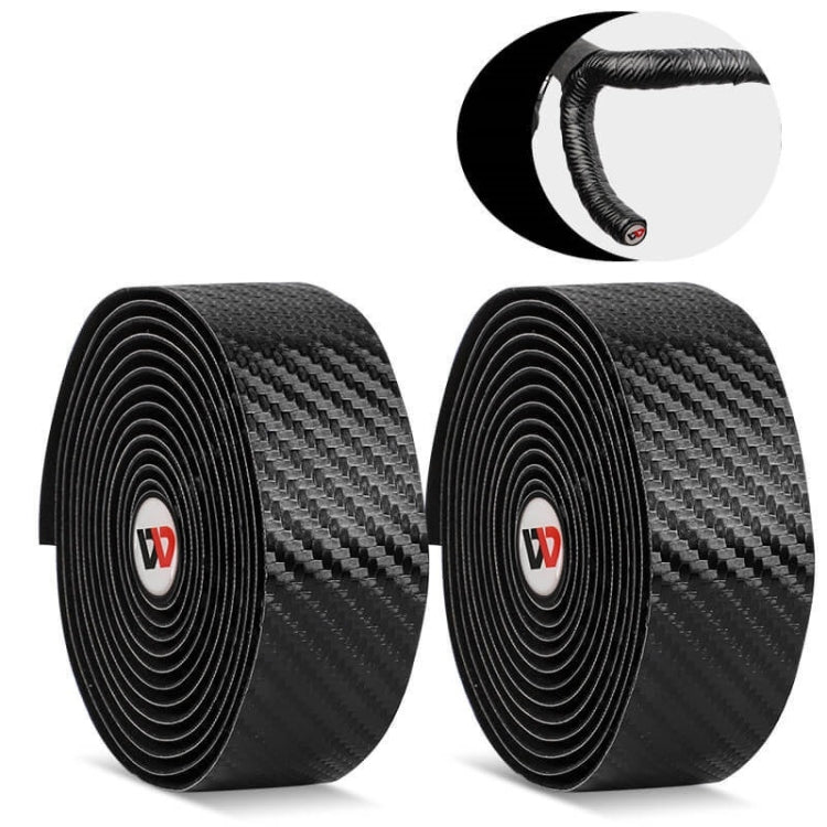 WEST BIKING Bicycle Breathable Non-Slip Handlebar Strap(Black) - Decorative Accessories by WEST BIKING | Online Shopping South Africa | PMC TechLife | Buy Now Pay Later Mobicred