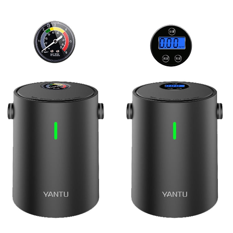 YANTU A05 Car Electric Mini Portable Tire Air Pump, Style: Wireless Digital Display White - Inflatable Pump by PMC Jewellery | Online Shopping South Africa | PMC Jewellery