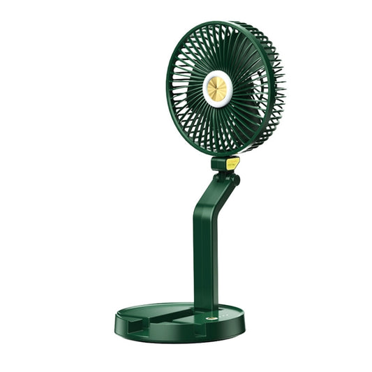 FF-996 Desktop Folding Table Lamp Fan Student Dormitory Desktop USB Mute Fan(Upgraded Version-Green) - Electric Fans by PMC Jewellery | Online Shopping South Africa | PMC Jewellery | Buy Now Pay Later Mobicred