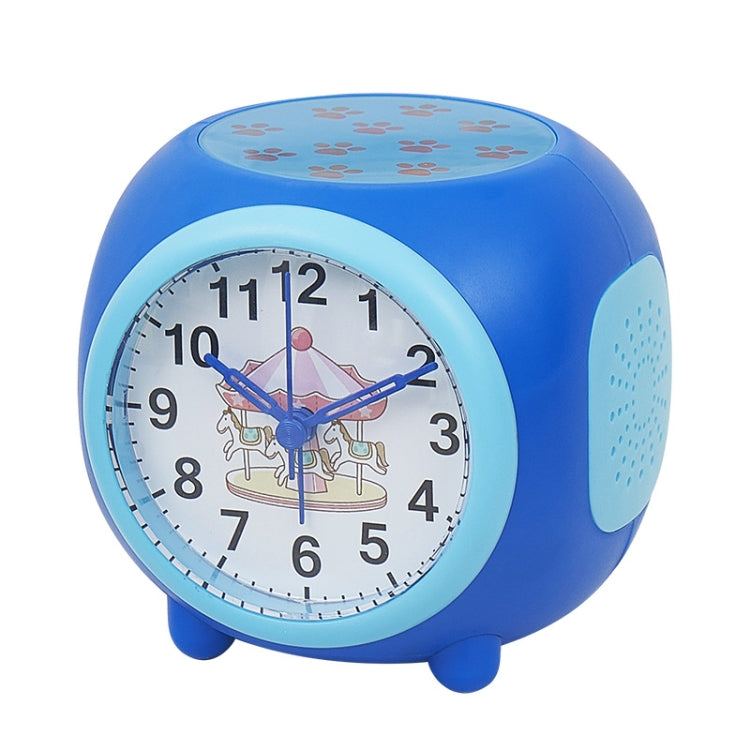 Children Romantic Starry Sky Projection Music Pointer Alarm Clock(Blue) - Novelty Clock by PMc TechLife | Online Shopping South Africa | PMc TechLife | Buy Now Pay Later Mobicred