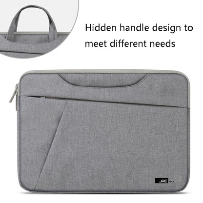 JRC MR30 Laptop Bag Waterproof Shock Absorbing Notebook Hand Inbound Bag, Size: 13 inch(Light Grey) - Other by JRC | Online Shopping South Africa | PMC Jewellery | Buy Now Pay Later Mobicred