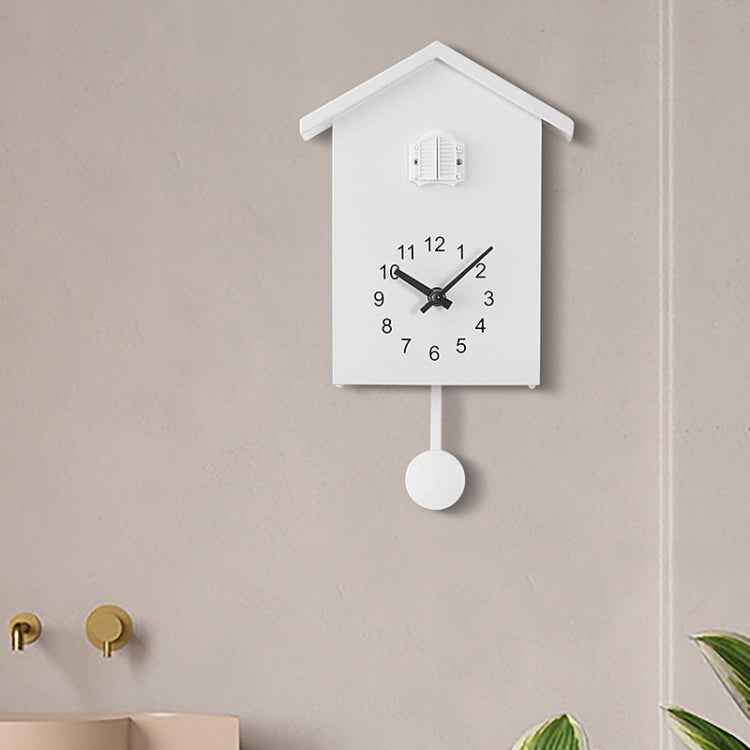 T60 Cuckoo Clock The Bird Reports On The Hour Clock, Colour: White - Novelty Clock by PMC TechLife | Online Shopping South Africa | PMC TechLife