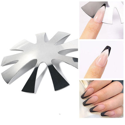 Nail Art Tool Crystal Nail Making Plastic Steel Plate Model, Specification: Gold - Nail Art Equipment by PMC Jewellery | Online Shopping South Africa | PMC Jewellery | Buy Now Pay Later Mobicred