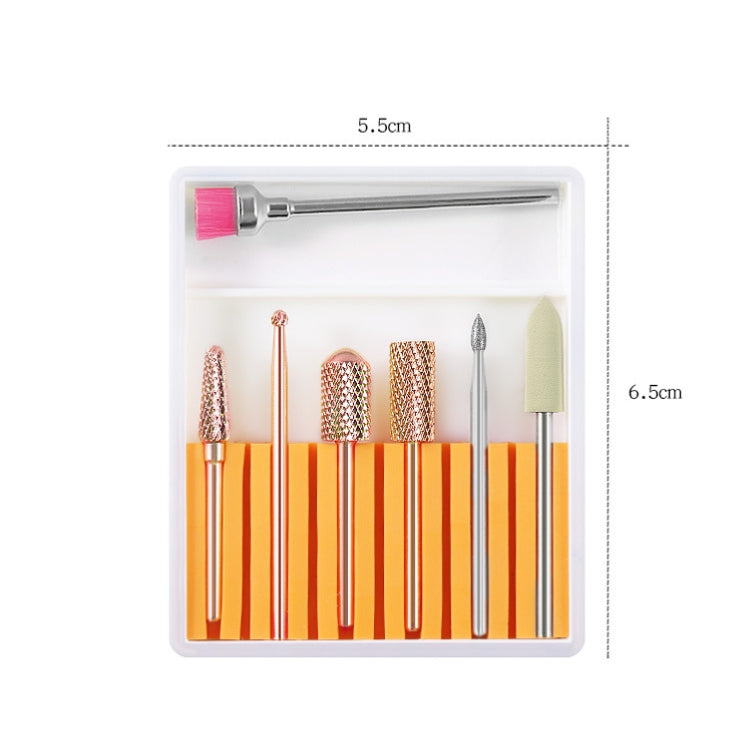 Nail Art Ceramic Tungsten Steel Alloy Grinding Heads Set Grinder Polishing Tool, Color Classification: GH-09 - Grinding Tools & Accessories by PMC Jewellery | Online Shopping South Africa | PMC Jewellery | Buy Now Pay Later Mobicred