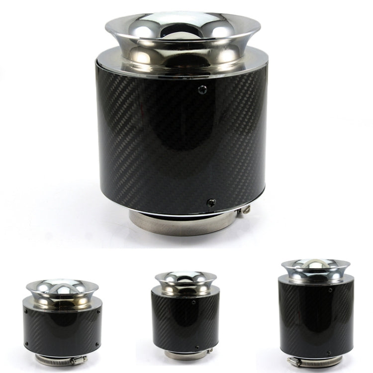 013 Car Universal Modified High Flow Carbon Fiber Mushroom Head Style Air Filter, Specification: Large 76mm Inner Diameter - Air Intake System by PMC TechLife | Online Shopping South Africa | PMC TechLife | Buy Now Pay Later Mobicred
