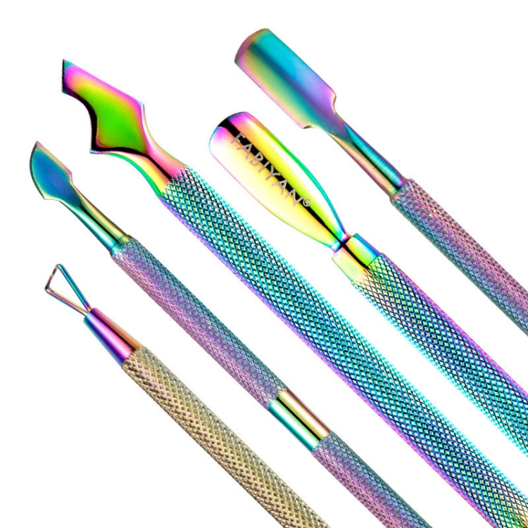 FABIYAN Nail Art Scissors Set Stainless Steel Nail Clippers Dead Skin Scissors Remover Steel Push, Specification: Set 2 - Nail Clipper by FABIYAN | Online Shopping South Africa | PMC Jewellery | Buy Now Pay Later Mobicred