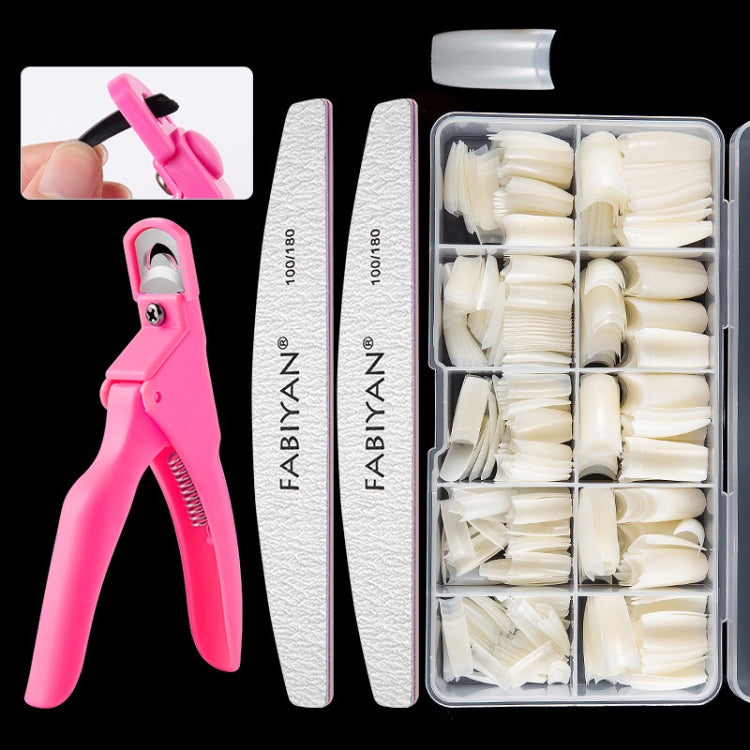 FABIYAN Nail Brush Nail Piece Set Nail Art Polishing Supplies Set, Specification: Natural Small Set - Nail Art Equipment by FABIYAN | Online Shopping South Africa | PMC Jewellery | Buy Now Pay Later Mobicred