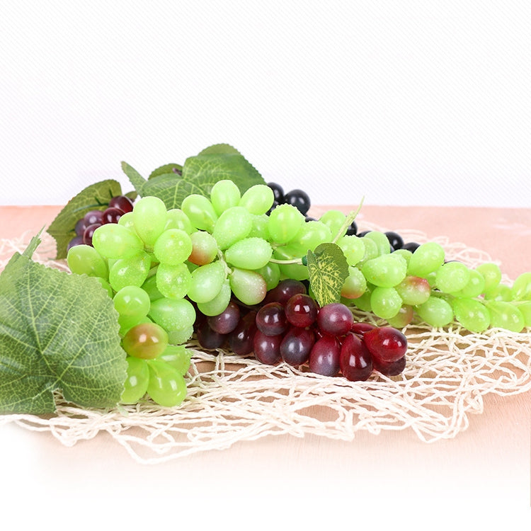 2 Bunches 110 Black Grapes Simulation Fruit Simulation Grapes PVC with Cream Grape Shoot Props - free shipping - PMC TechLife - Order now!