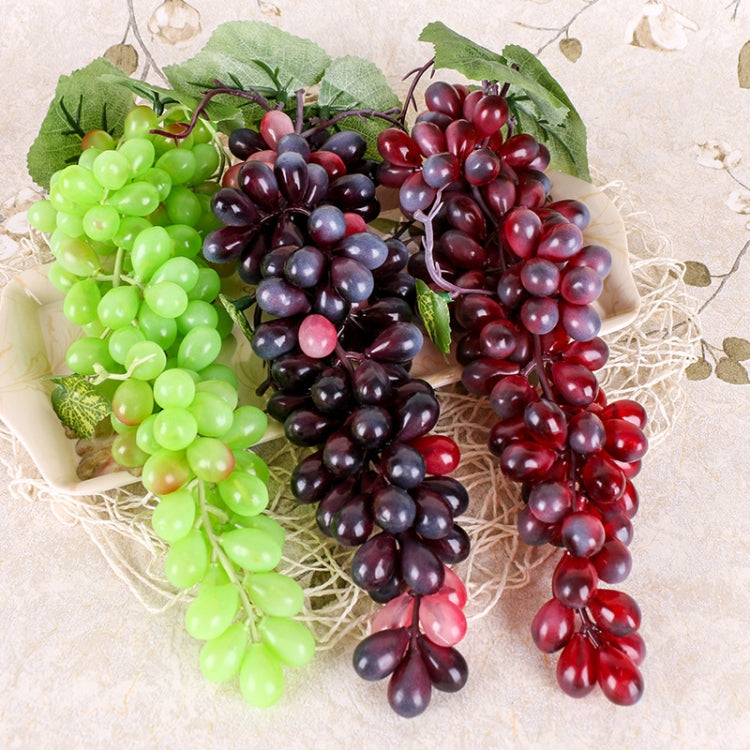 2 Bunches 110 Black Grapes Simulation Fruit Simulation Grapes PVC with Cream Grape Shoot Props - free shipping - PMC TechLife - Order now!