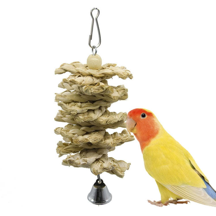 Parrot Toy Straw Corn Husk Skewers Bite Swing - Others by PMC Jewellery | Online Shopping South Africa | PMC Jewellery