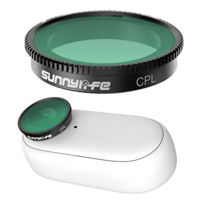 Sunnylife Sports Camera Filter For Insta360 GO 2, Colour: CPL - Len Accessories by PMC Jewellery | Online Shopping South Africa | PMC Jewellery | Buy Now Pay Later Mobicred